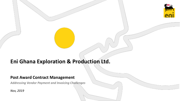 eni ghana exploration production ltd