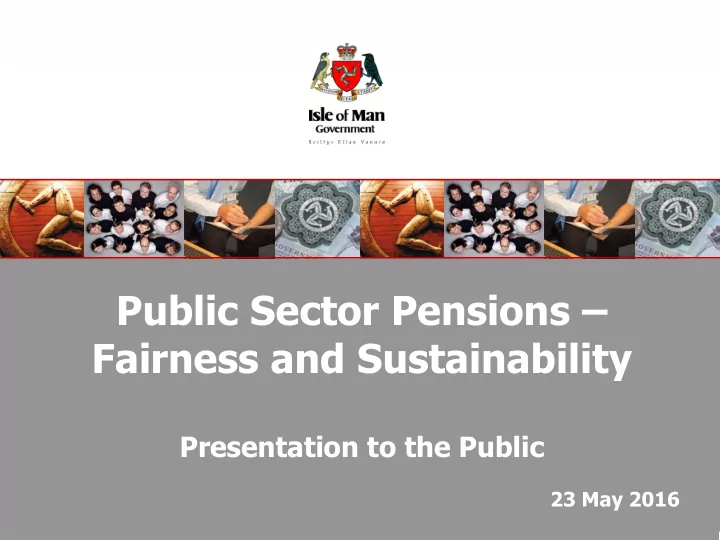 public sector pensions
