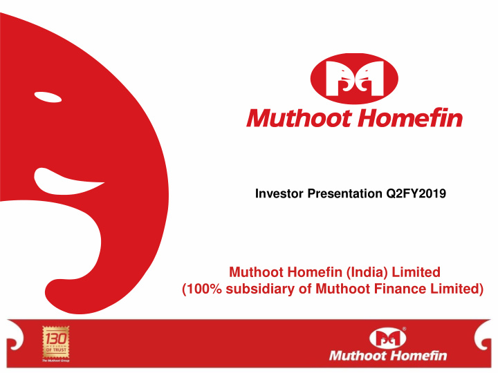 100 subsidiary of muthoot finance limited safe harbour