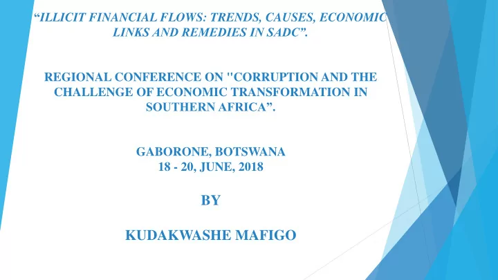 by kudakwashe mafigo outline introduction