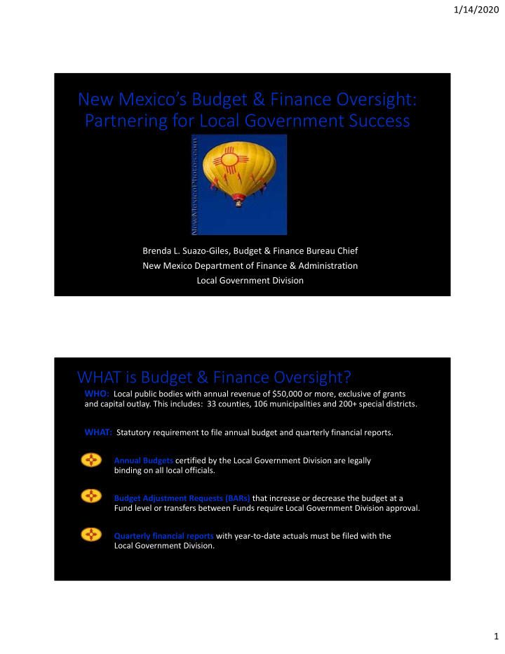 new mexico s budget finance oversight partnering for