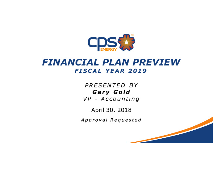 financial plan preview