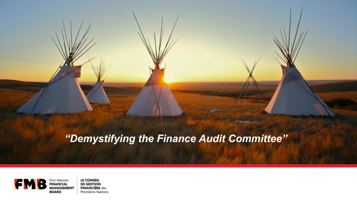 demystifying the finance audit committee