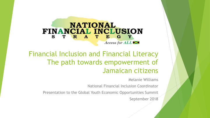 financial inclusion and financial literacy