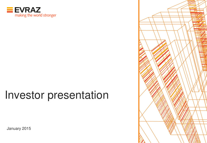 investor presentation