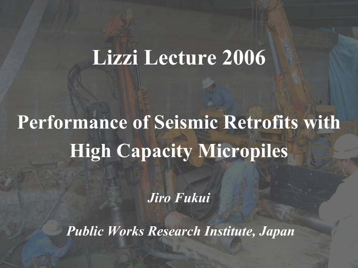lizzi lecture 2006