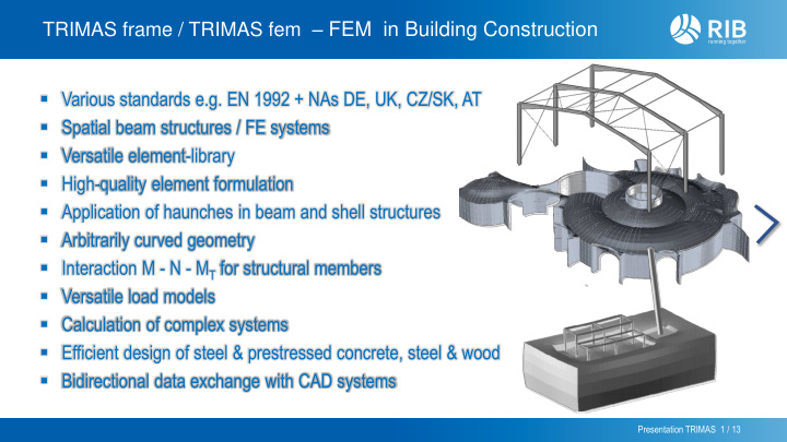 trimas frame trimas fem fem in building construction