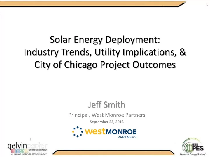 solar energy deployment
