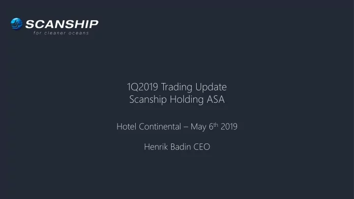 scanship holding asa