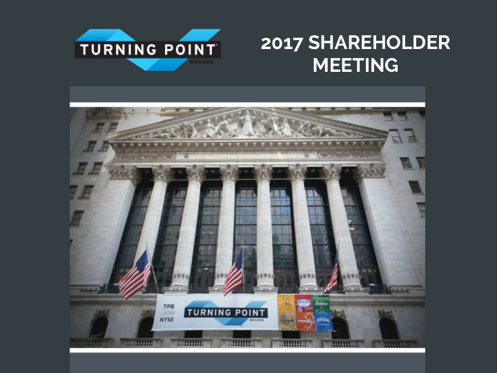 2017 shareholder meeting