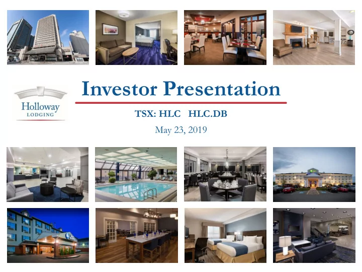 investor presentation