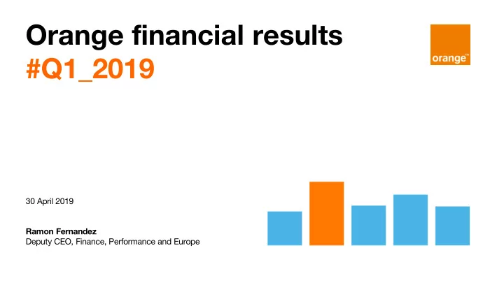 orange financial results