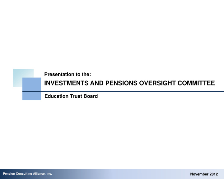 investments and pensions oversight committee