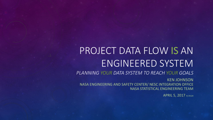 project data flow is is an