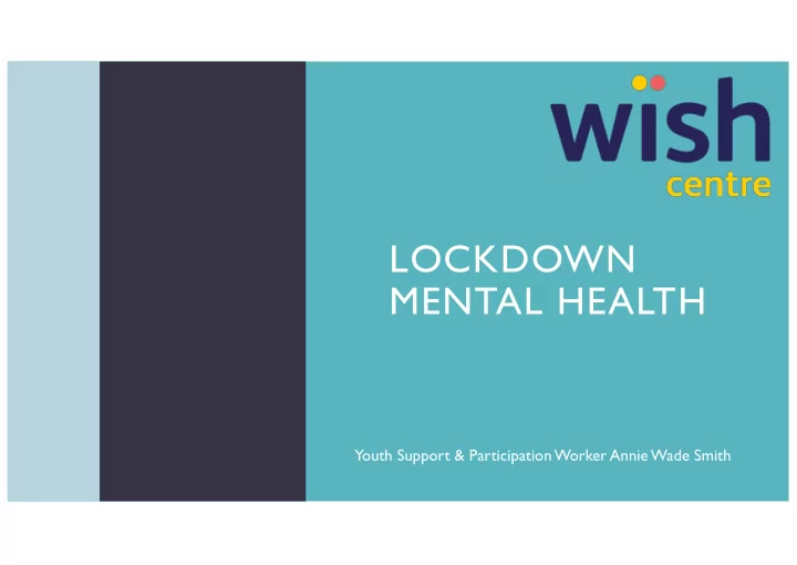 lockdown mental health
