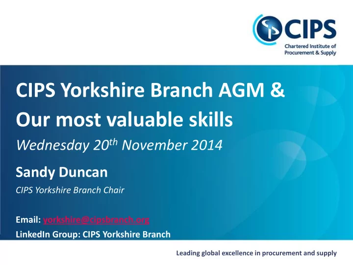 our most valuable skills