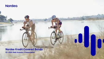 Nordea Kredit Covered Bonds  Q1 2020 Debt Investor Presentation  Table of contents  1. Nordea