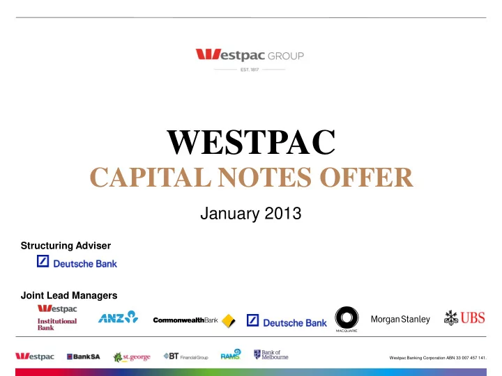 westpac