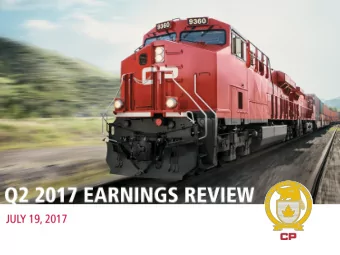 FORWARD LOOKING STATEMENTS  The following investor presentation contains certain forward-looking