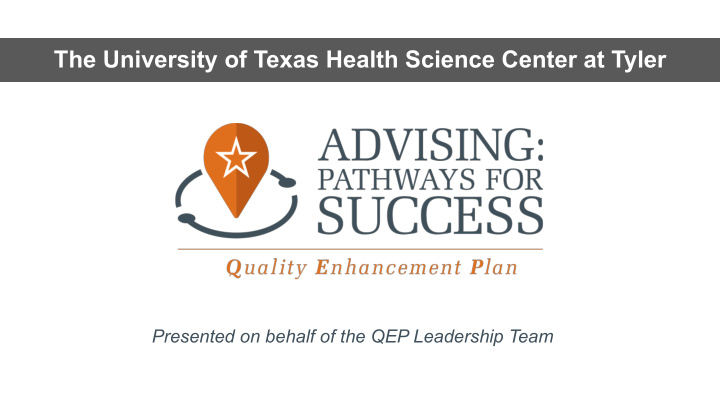 the university of texas health science center at tyler