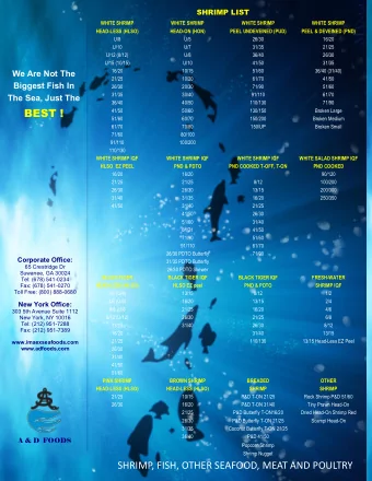 BEST !  41/50  50/60  130/150  Broken Large  51/60  60/70  150/200  Broken Medium  61/70  70/80