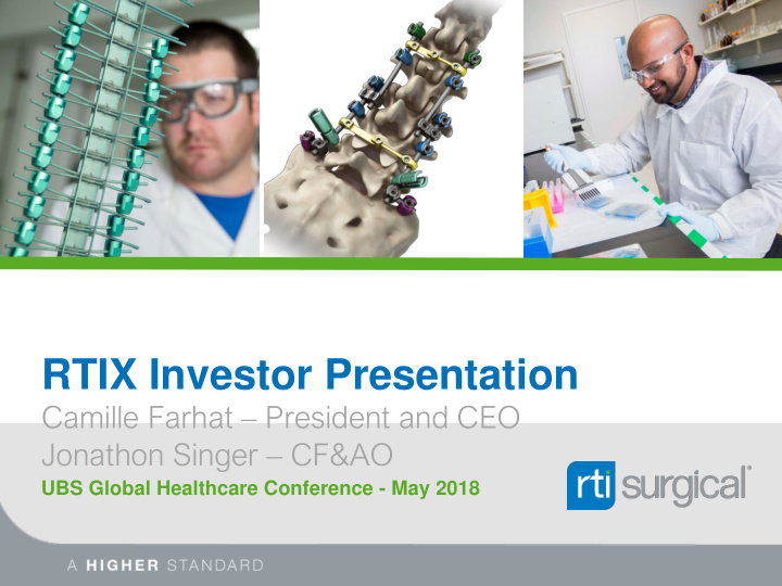 rtix investor presentation