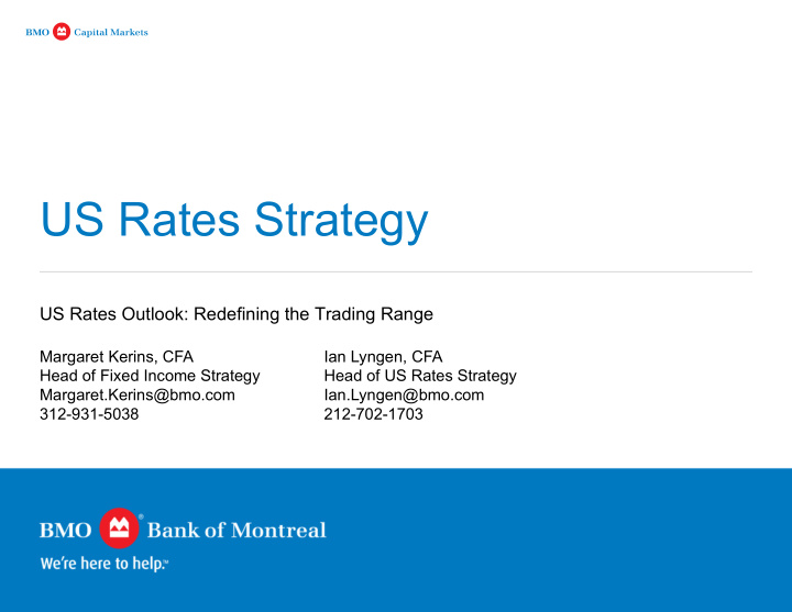 us rates strategy