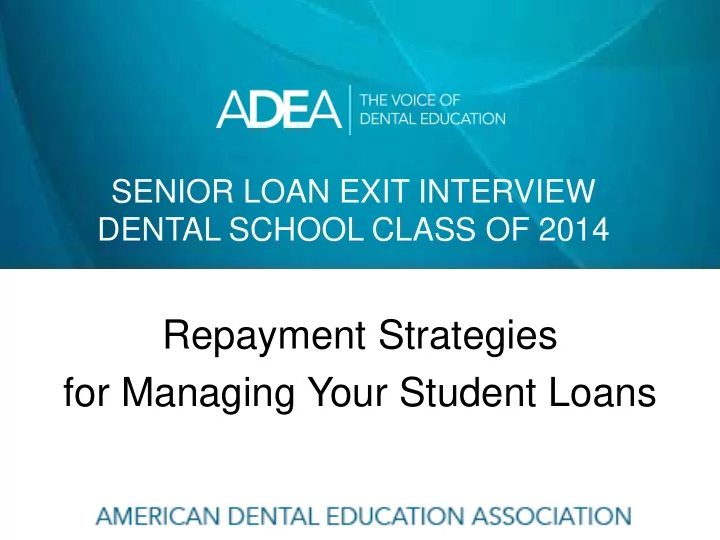 repayment strategies for managing your student loans