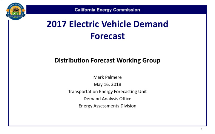 2017 electric vehicle demand