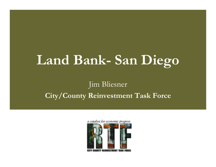 land bank san diego