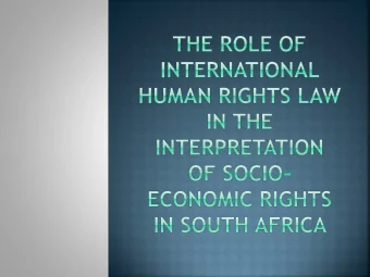 231  International agreements  (1) The negotiating and signing of all international