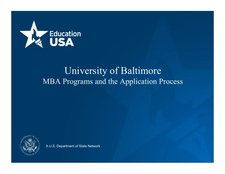 university of baltimore