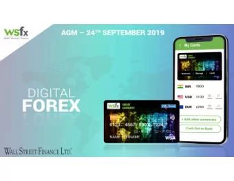 48%  35%  38%  20%  Way Forward    Establish WSFx as key Digital Forex  Player in Forex Space