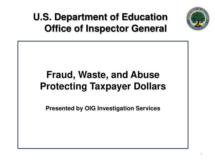 fraud waste and abuse