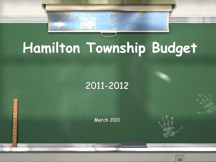 hamilton township budget