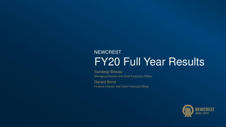 fy20 full year results