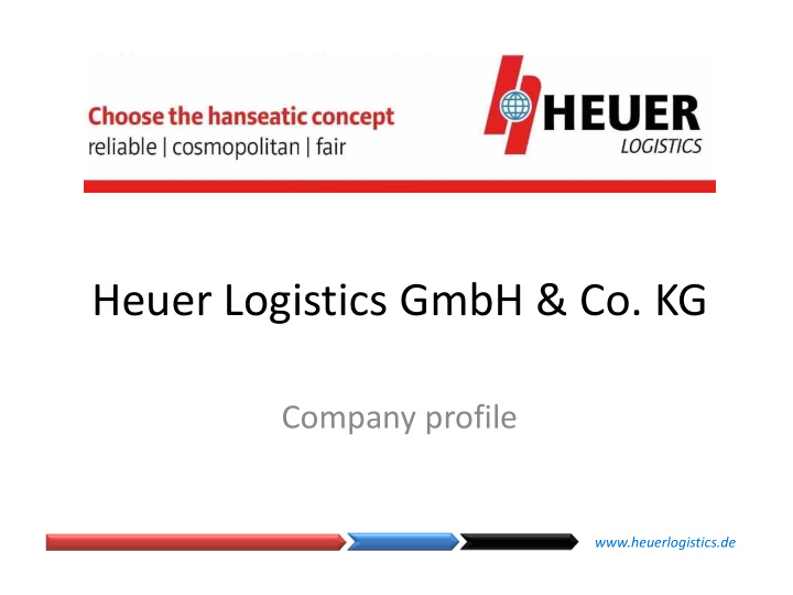 heuer logistics gmbh co kg