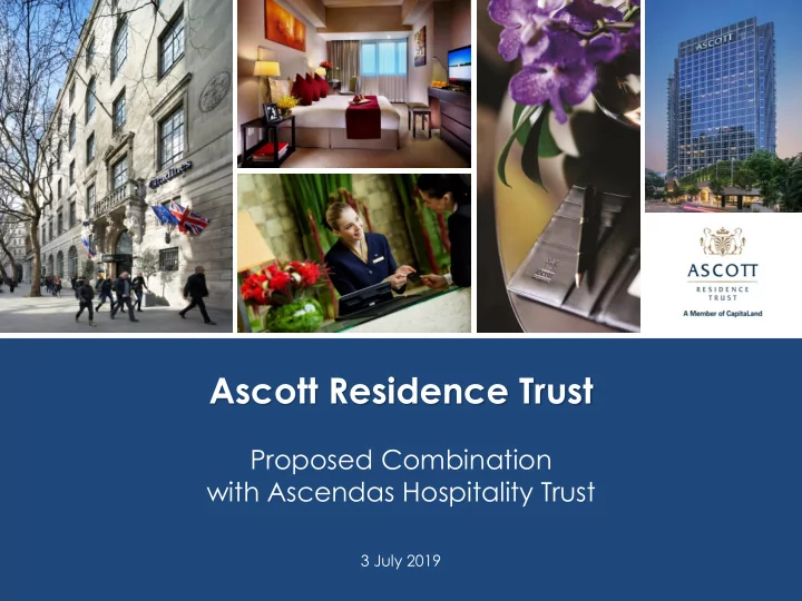 ascott residence trust