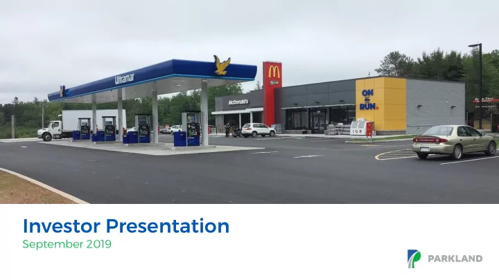 investor presentation