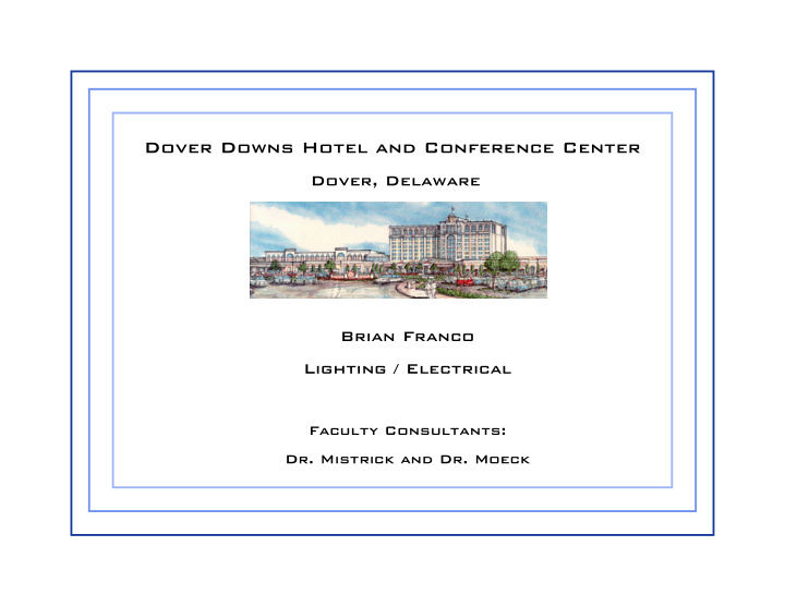 dover downs hotel and conference center