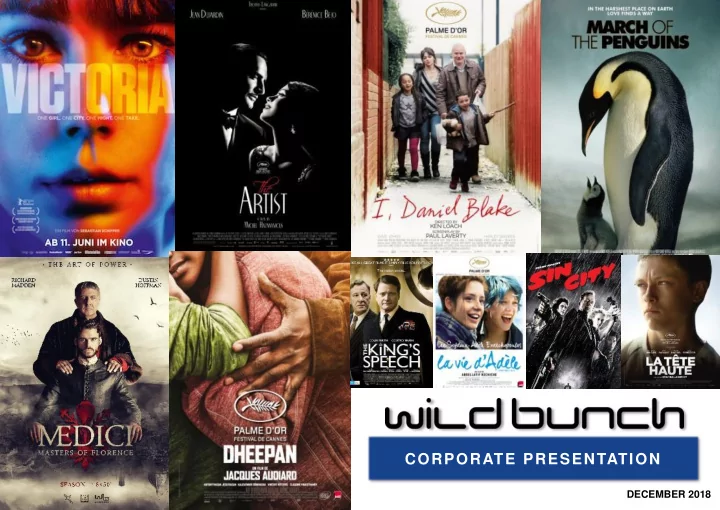 corporate presentation