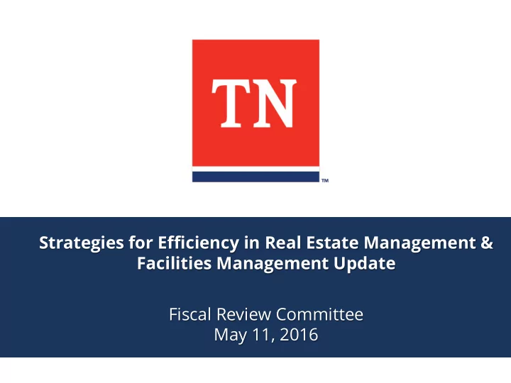 fiscal review committee may 11 2016 the big picture