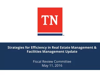 Fiscal Review Committee  May 11, 2016  The Big Picture Historically, state revenues have not kept