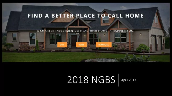 2018 ngbs