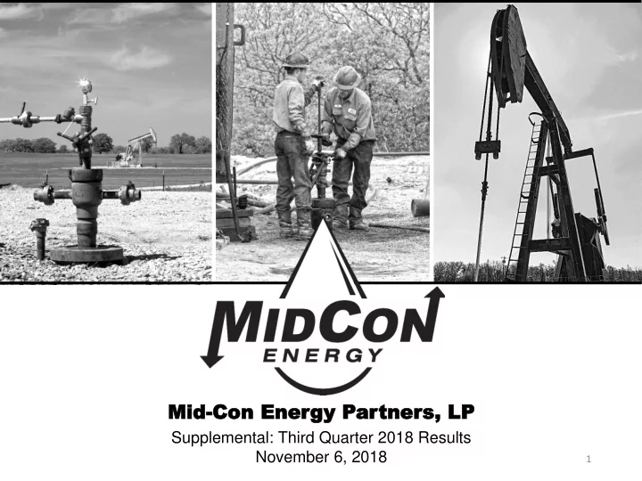 mid mid con con ener energy p y par artner tners s lp lp
