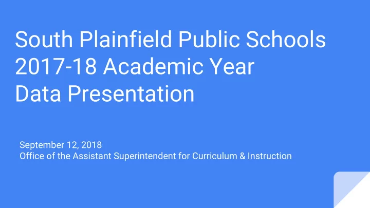 2017 18 academic year