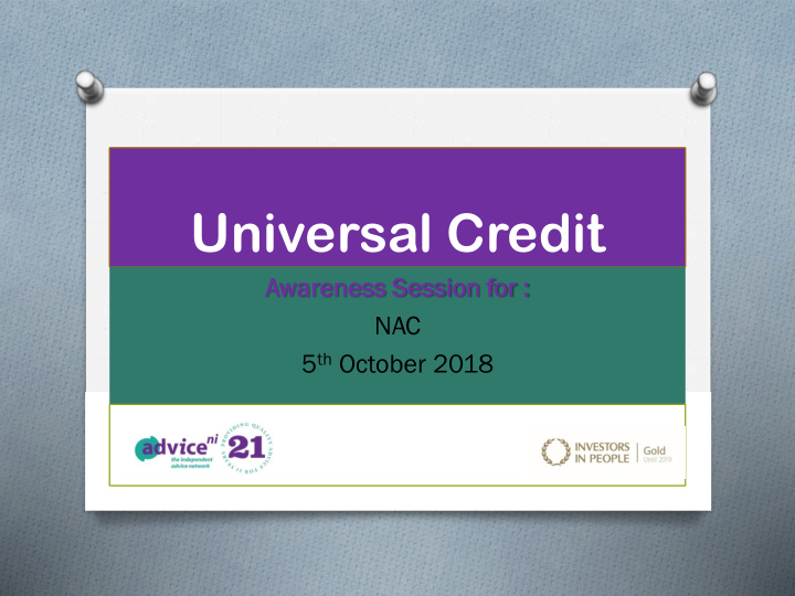 universal credit