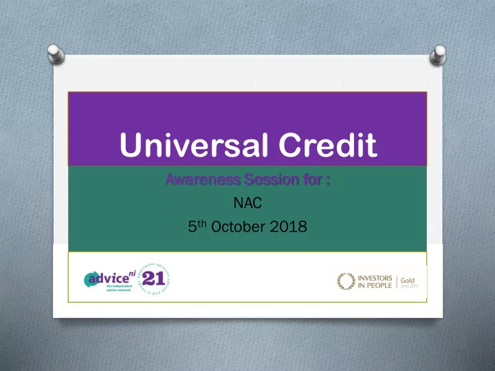 universal credit