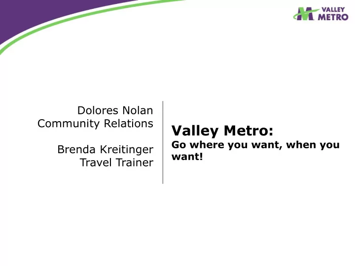 valley metro