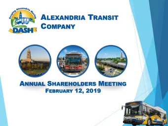 DASH Quick Facts  DASH was formed in 1984 as a non-profit public  service corporation to serve